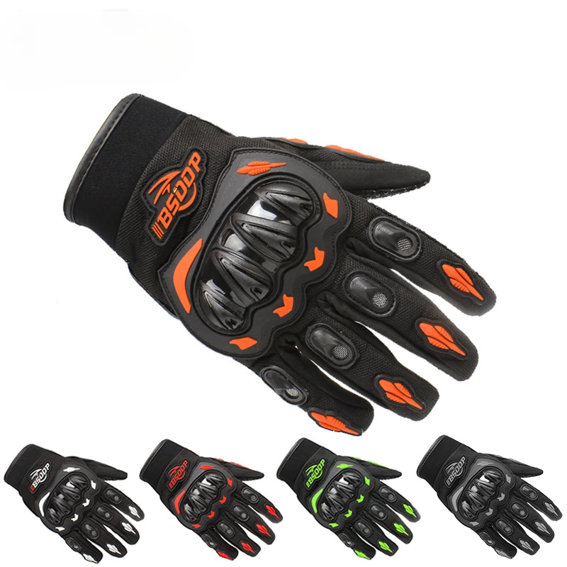 

Summer Motorcycle Gloves Breathable Full Finger Guantes Outdoor Sports Protection Waterproof Racing Riding Accessories