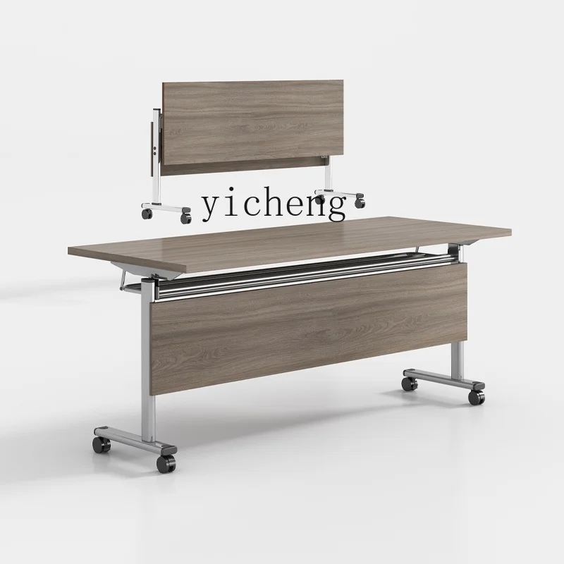 TQH training table, conference table and chairs can be spliced and combined with wheeled mobile training institutions