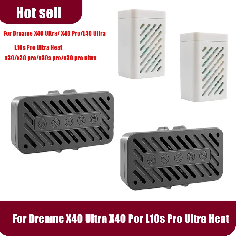 Dreame L40 Ultra / X40 Ultra / X40 Pro Ultra /x30 pro ultra Parts Silver Ion Module, Sewage Tank Deodorization Particles