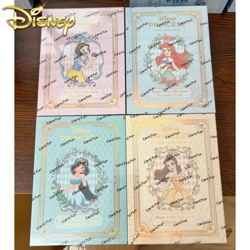 

Original Card.Fun Disney Princess Cards Magic Fairy Tale Anime Collection Cards Mistery Box Board Games Toys Birthday Gifts