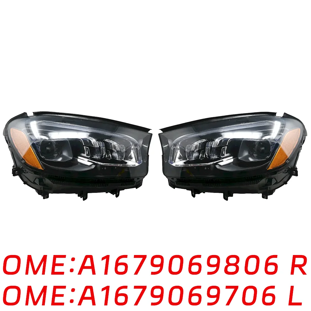 

Suitable for Mercedes Benz GLS400 GLS580 GLS45 headlights Hernia lamp A1679069706 A1679069806 A1679068910 A1679069010 auto parts