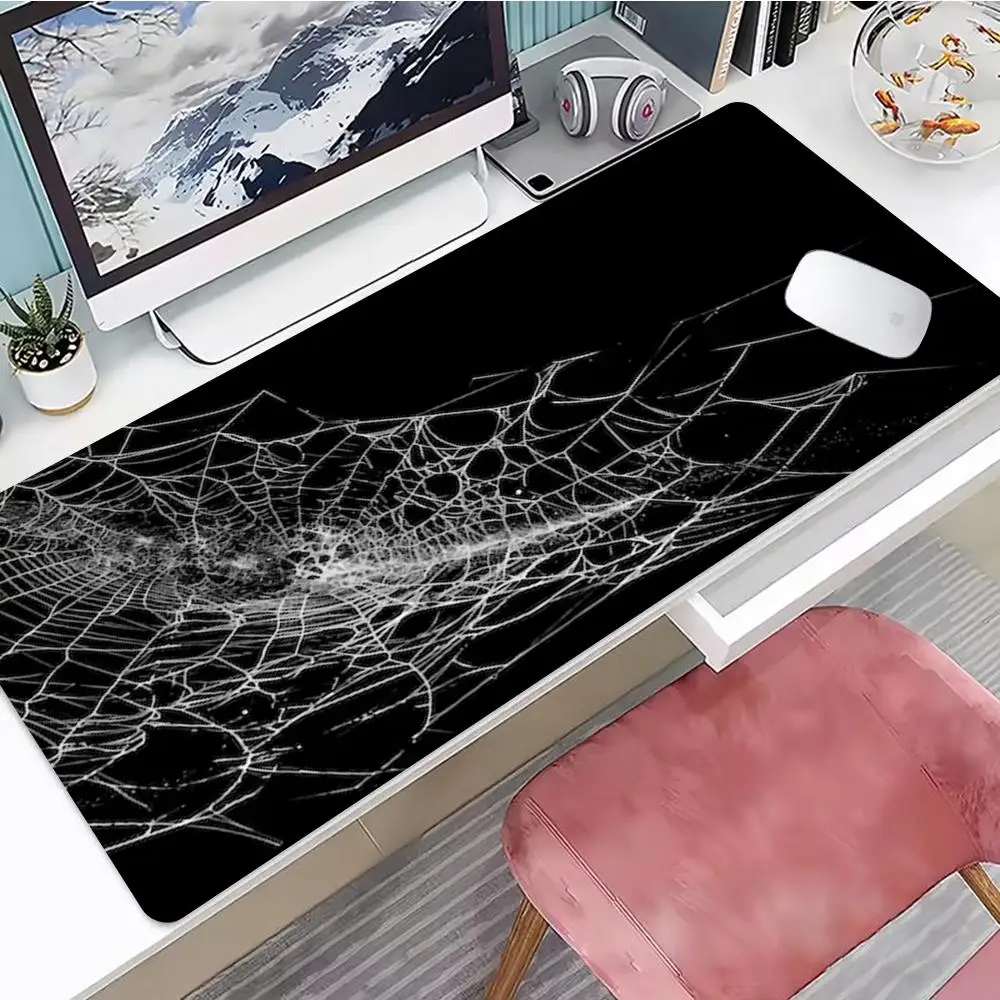 

Spider web Mouse Pad Gaming Mouse Pad, Mouse Pad with Edges and Non-Slip Rubber Base, Extended Mouse Pad