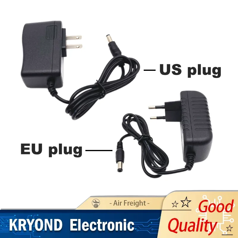 DC3V-24V Universal Power Adapter US Plug EU Plug Multi Voltage Power Supply for LED CCTV Router Home Office Camera Indoor Use