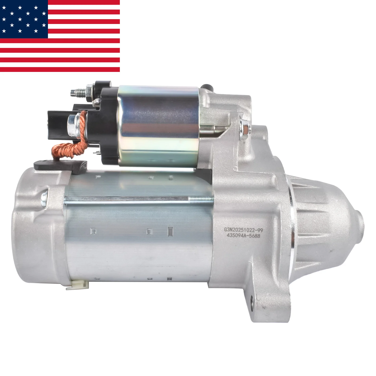 

AP03 Starter for Ford F-150 V8 5.0L 4951CC 302CID 2018-2020 438000-3950 JL3T-11000-AB