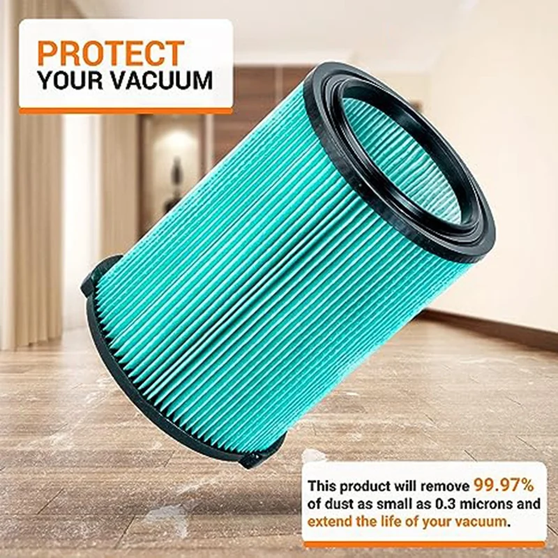 Сменный вакуумный высокоэффективный воздушный фильтр для пылесоса Ridgid VF6000