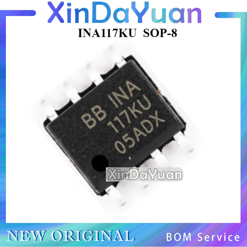

5 шт. INA117KU INA117 SOP-8 Дифференциальный усилитель напряжения