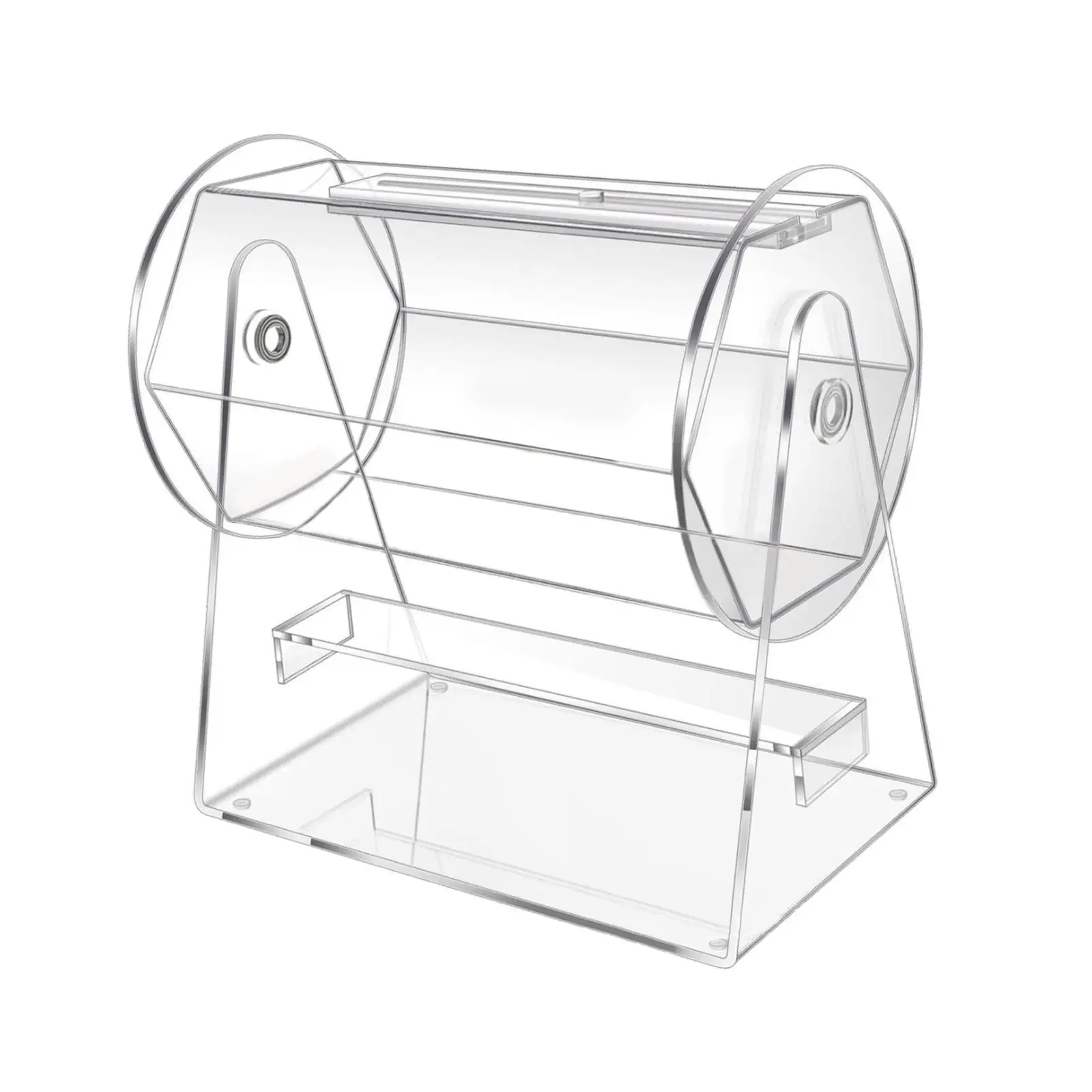 raffle-drawing-ticket-drum-award-machine-transparent-acrylic-raffle-drum-game-equipment-tickets-balls-and-long-term
