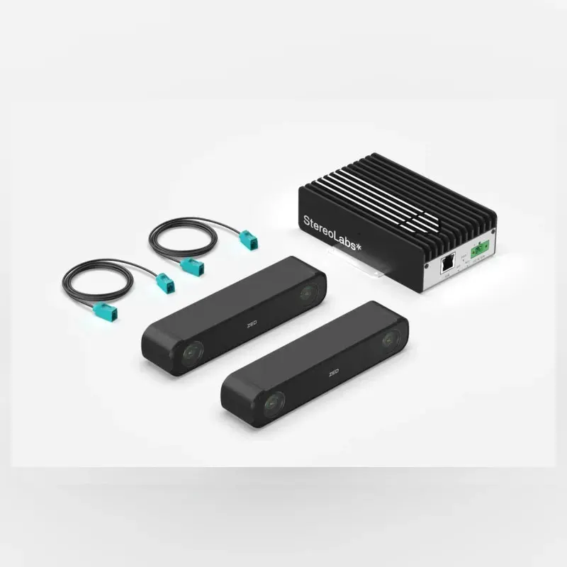 Sterolabs ZED Box Mini ist ein kompakter NVIDIA Jetson Orin Nano/NX Vision AI PC mit zwei GMSL2-Kameraeingängen