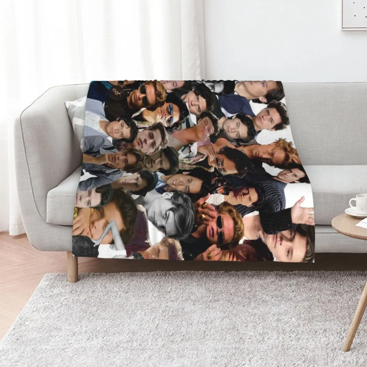 

cole sprouse photo collage Throw Blanket warm for winter Decorative Beds Moving Sleeping Bag Blankets