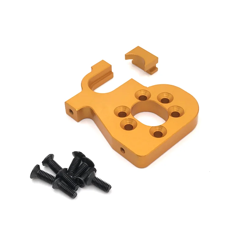 Suitable for WLtoys 144002 144010 124016 124017 RC Car Metal Upgrade Parts, Modified Brushless Motor Seat