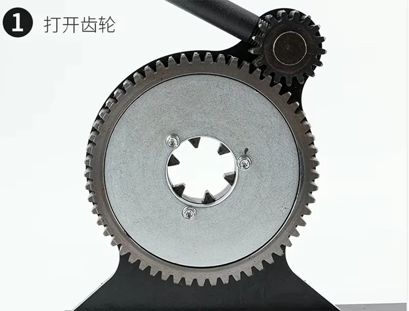 portable Large gear mechanical 8-50mm O.D. agricultural sprayer hose crimping machine crimper manual hose crimping tool