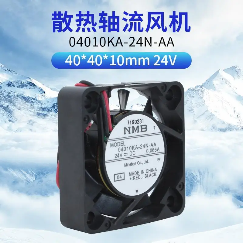 

Вентилятор охлаждения Minebea NMB 04010KA-24N-AA 4010 24В 4см с шарикоподшипником