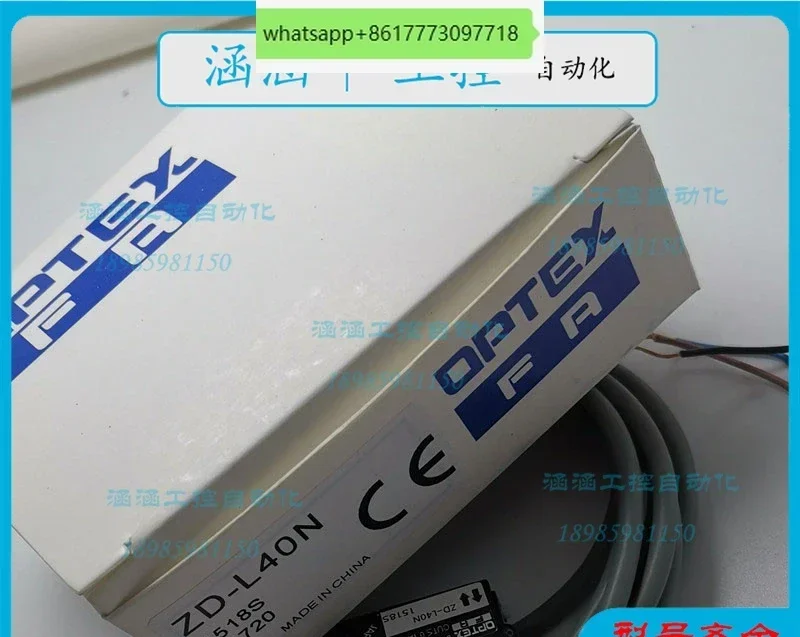 OPTEX Diffuse Reflection Photoelectric Switch ZD-L40N Laser Sensor with High Speed Response and Excellent Quality