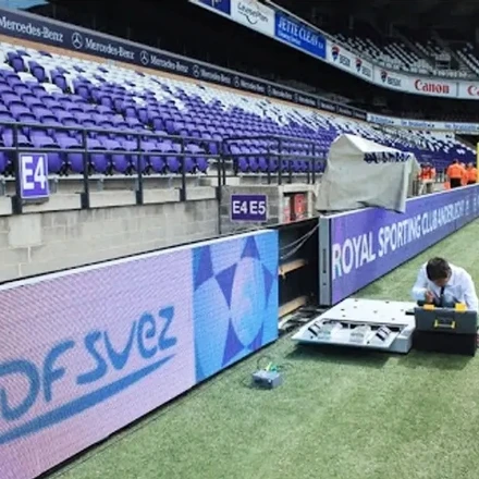 Outdoor Waterproof Large Soccer Electronic Advertising Stadium Led Display Board P5 Led Screen