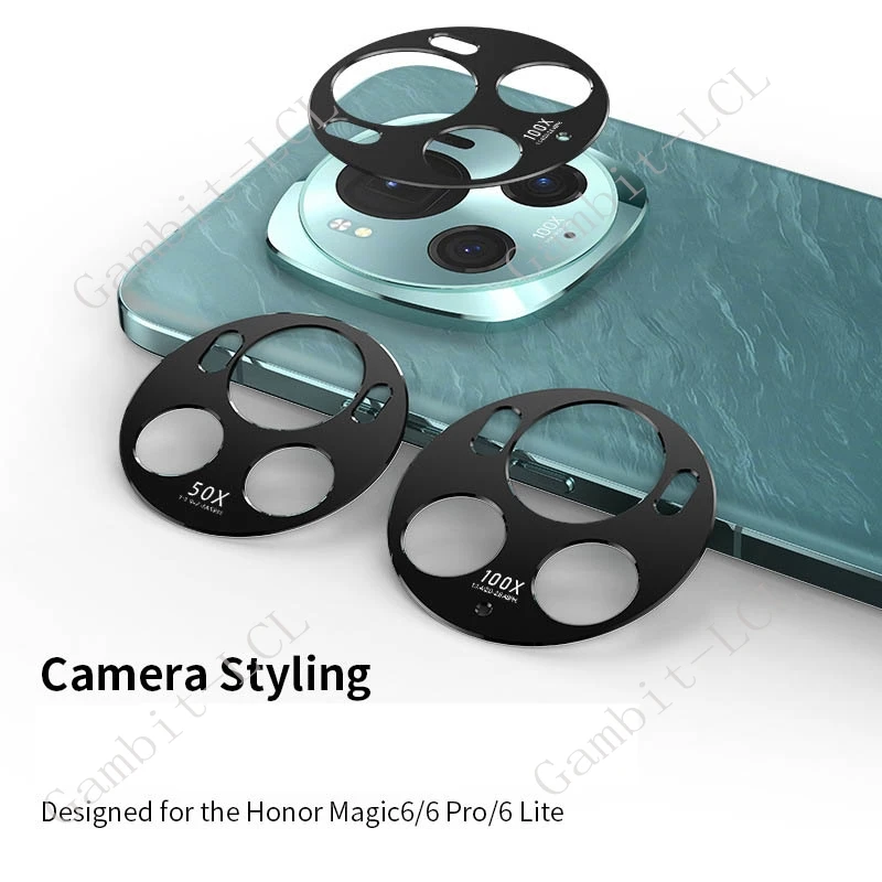 3D Integral Camera Lens For Honor Magic6 Pro Magic6 RSR Ultimate Tempered Glass ON Magic 6 Lite Back Protector Cover Film