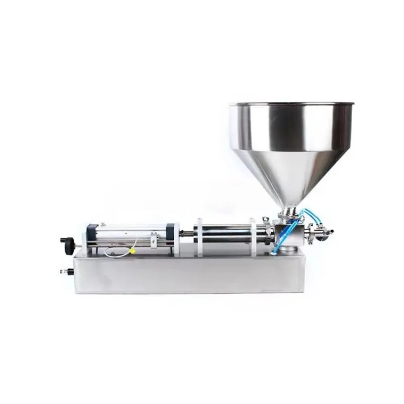 Máquina de llenado de pasta y líquidos Horizontal de alta velocidad para bolsas de botellas de bebidas de aceite de crema cosmética