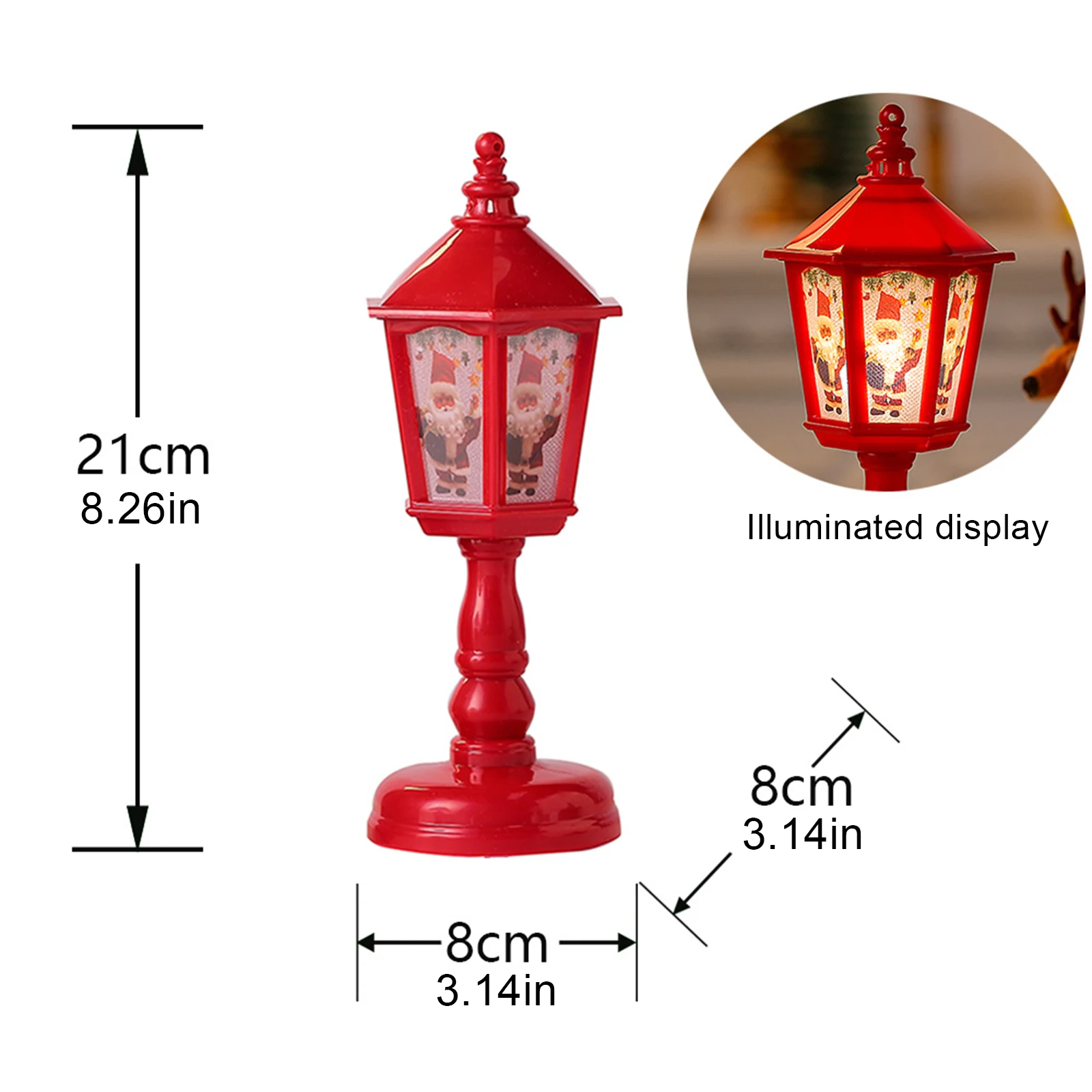 Ornamenti di natale luce notturna di natale luci a vento a LED lampada da notte ricaricabile USB lampade da comodino da tavolo portatili regali per la famiglia