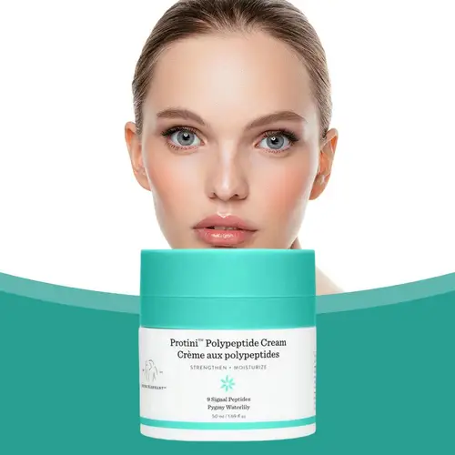 Imagen 2 del producto Crema antienvejecimiento de péptido Premium para el cuidado de la piel de lujo, suero hidratante intenso de 50ml, crema facial revitalizante de aceite de argán