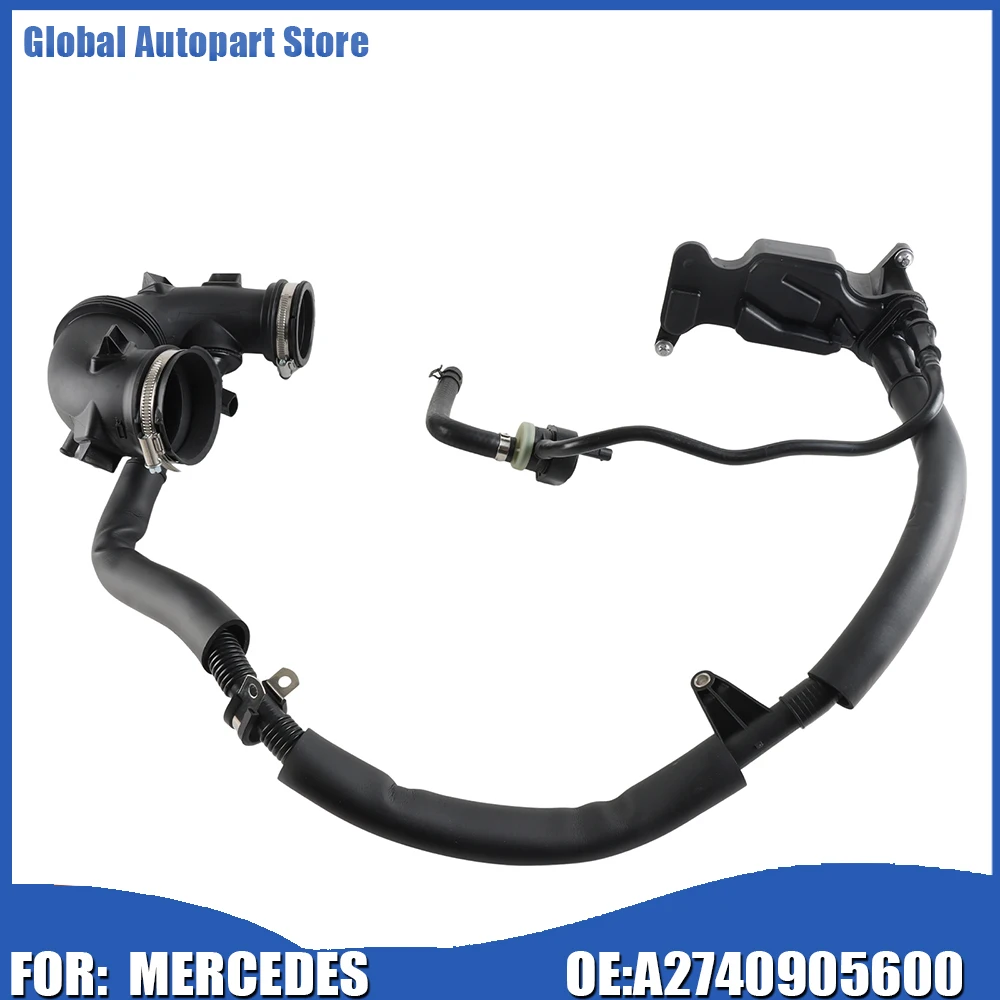 Crankcase Ventilation Suction Line A2740905600 2740905600 For Mercedes C-Class C300 E-Class E300 GLC300 2016–2021 SLC300/SLK300
