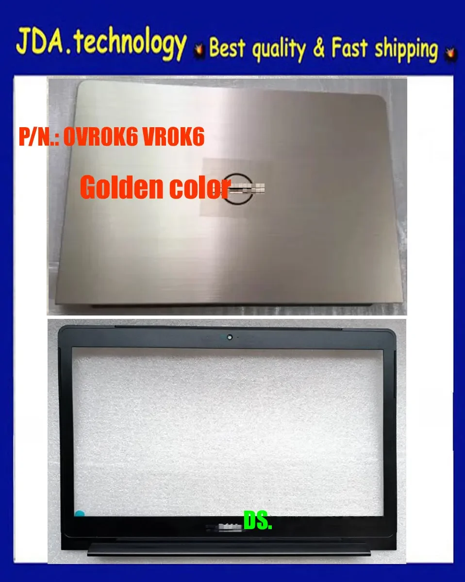 MEIARROW         New/Orig LCD back shell bezel shell for DELL 14 5459 V5459 LCD back cover 0VR0K6 VR0K6 /Front bezel