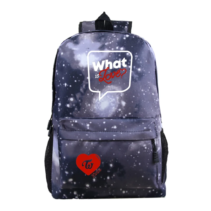 TWICE Rucksack Students School Bags Beautiful New Pattern Mochila Fashion Back to College Knapsack Men Women Travel Bag