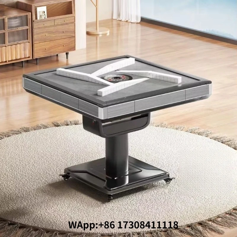 Fully automatic universal rotor coaster mahjong machine, low-noise folding American-style mahjong table