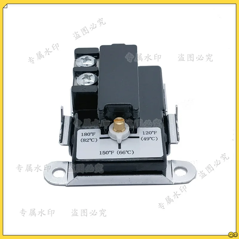 

59T 66T high-power water heater temperature control switch 82 degrees double knife double throw 66 degrees 2 screws