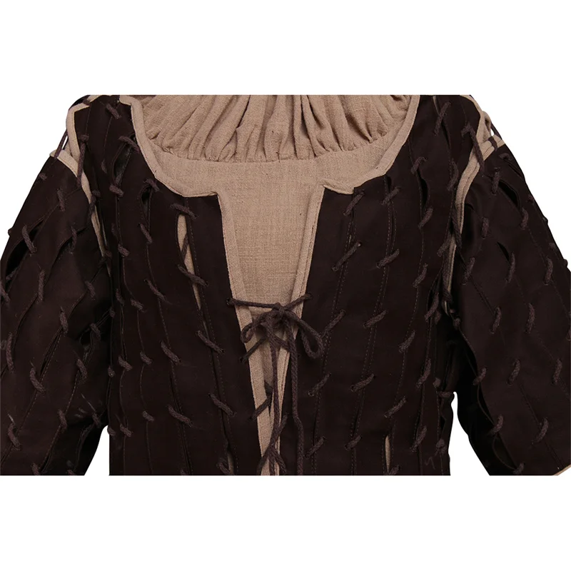 

Arya Stark Cosplay Costume Adult Women Battle Suit Full Set Halloween Carnival Outfit