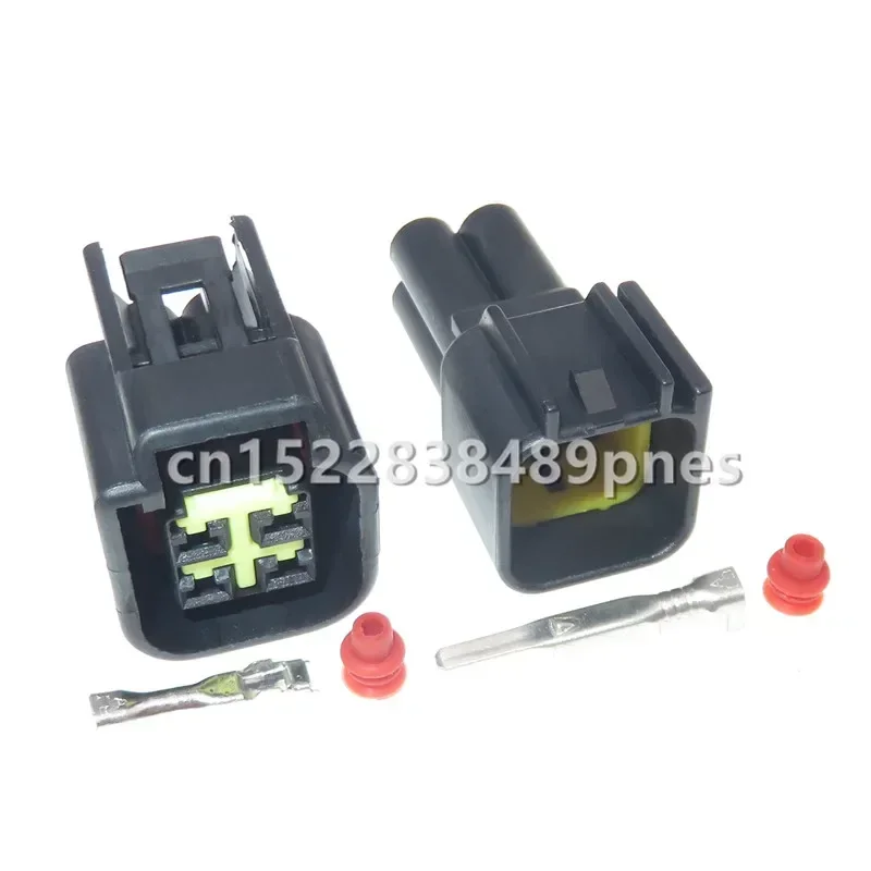 4 Pole FWY-C-4F-B Automobile Waterproof Socket Wiring Harness Plug 12444-5504-2 Ignition Coil Connector For Ford