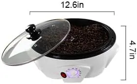 Electric Coffee Bean Roasting Machine Coffee Roaster Baker 110V 800W Coffee Roaster Household Coffee Bean Roasting Baking Machin