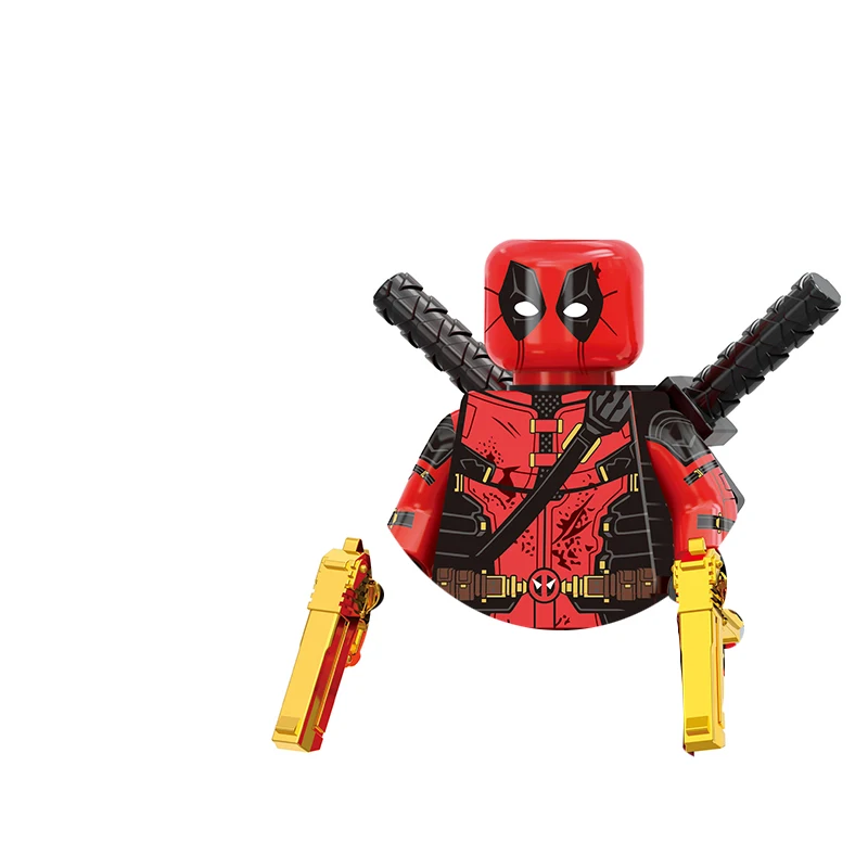 Marvel Legends Bricks Deadpool For Toys Gifts New Mini Action Figures XP220-227 Children Building Blocks For Party Gifts