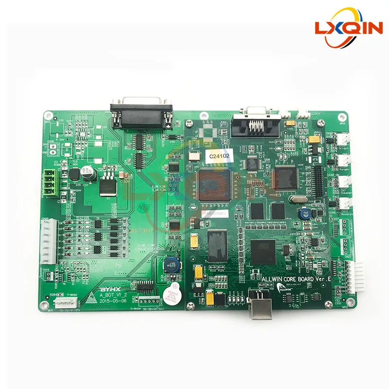 Imagem -05 - Lxqin Byhx Km1024 Placa Principal para Konica 1024 Cabeça de Impressão para Allwin Docan Xuli Humano Flora Myjet Impressora Placa Principal Byhx