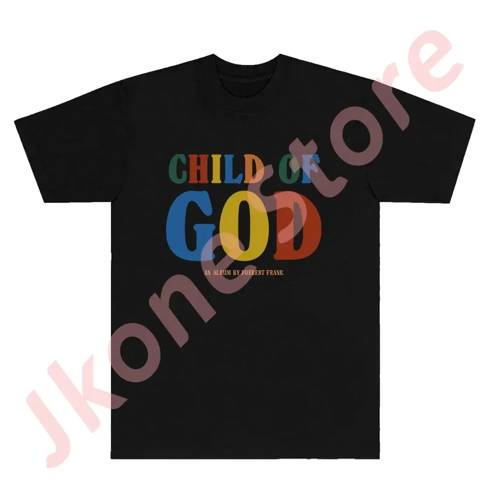 Forrest Frank Child of God Logo Tee Summer Women Men Merch Fashion Casual HipHop Short Sleeve T-Shirts