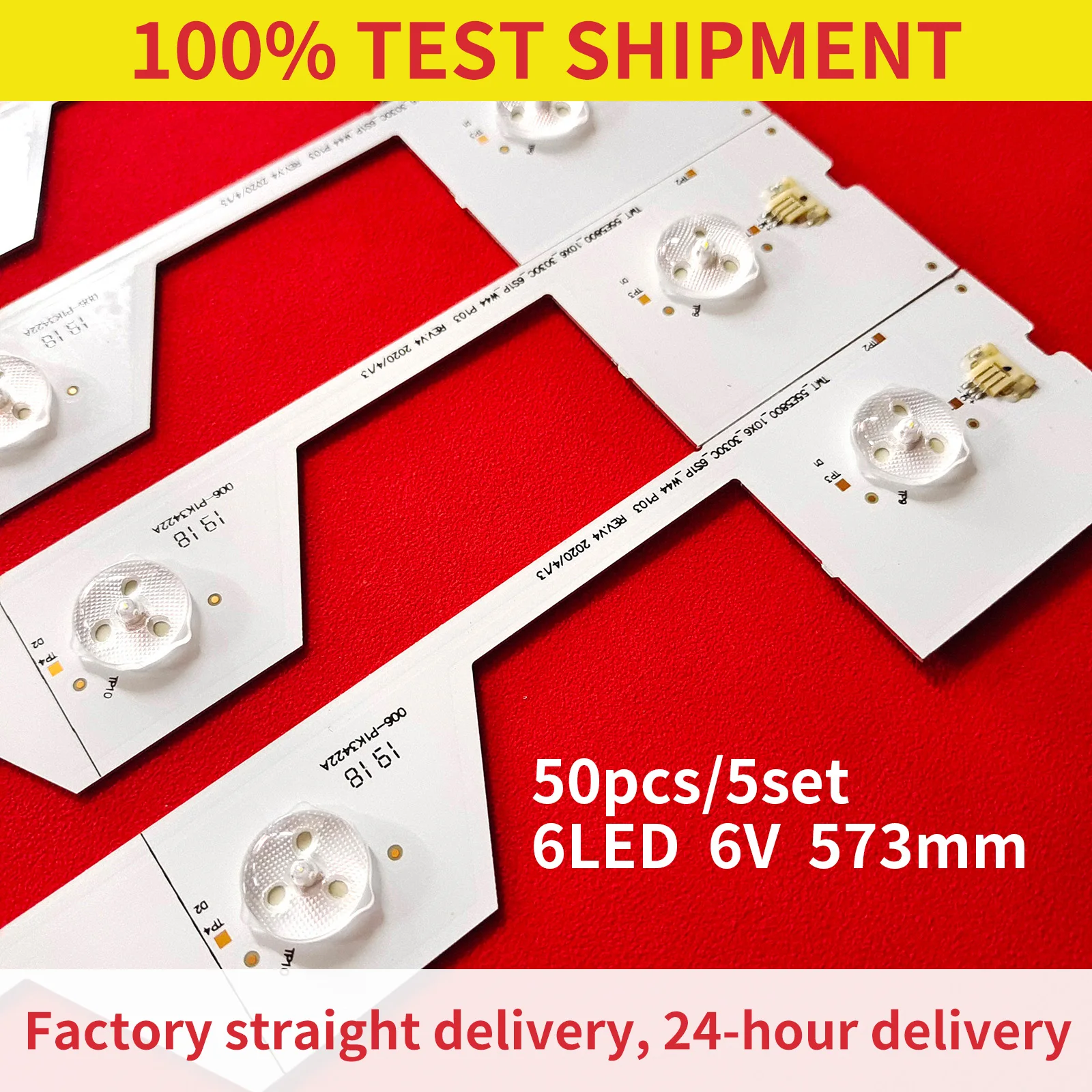 

4set LED Backlight Strips For TV 55FA5404 55FA3203 55FA3213 55UA6406 4C-LB5506-HR1 YH1 55HR330M06A1 B55A858U D55A561U B55A658U