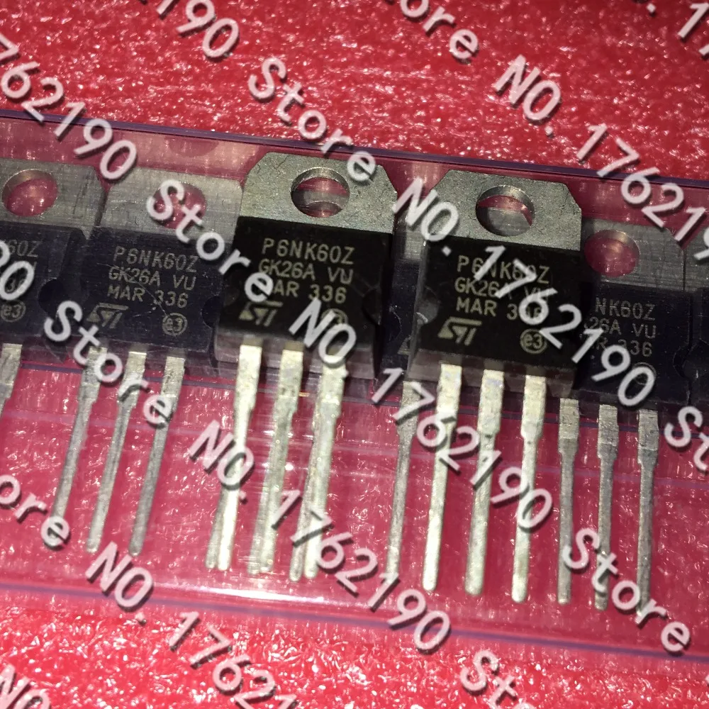 5PCS/LOT  STP6NK60Z P6NK60Z TO-220  MOS field effect transistor