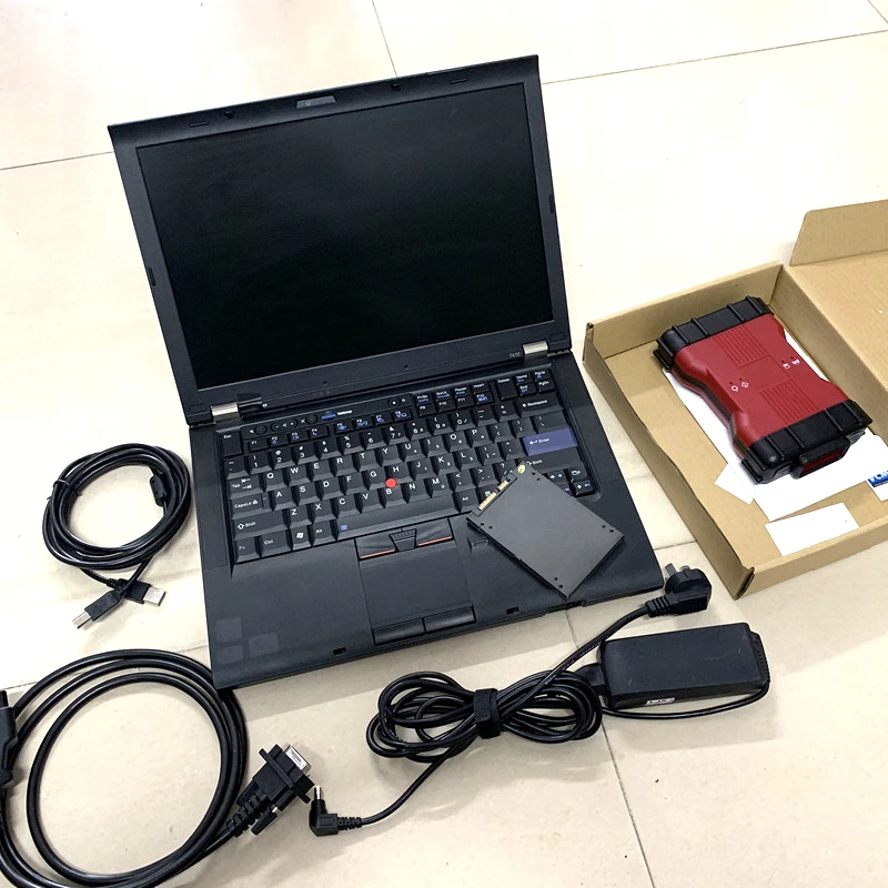 

VCM II VCM2 Diagnostic Tool IDS V128 With i5 Diagnose Computer for Thinkpad T410 Laptop Full Set Ready To Use Best Quality