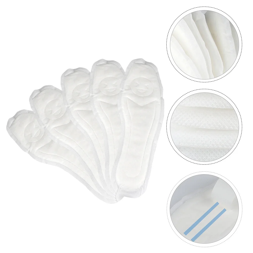 10 Paar Einweg-Baumwoll-Einlegesohlen, Schweißabsorption, atmungsaktiv, Wolkengefühl, eigenartige Geruchsreduzierung, Einweg-Einlegesohle