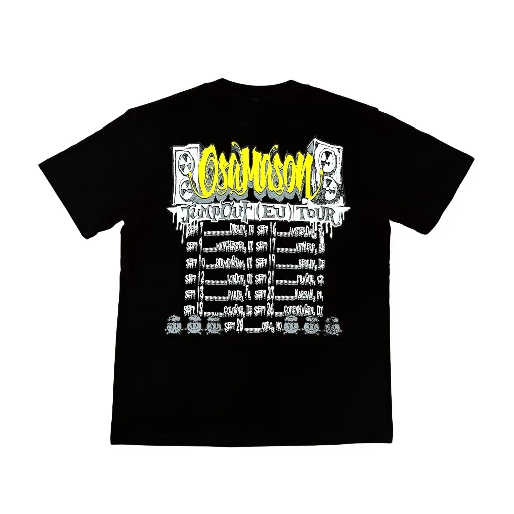New Men Osamason Jumpout Tour Going Skull T Shirts T-Shirt Hip Hop Skateboard Street Cotton T-Shirts Tee Top US size e94