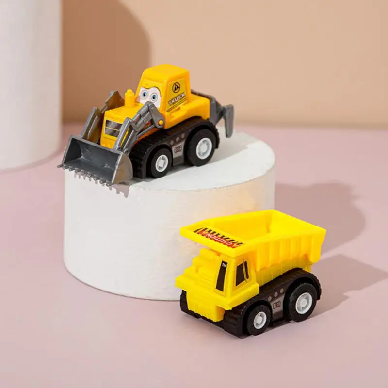 

Construction Excavator Tractor Bulldozer Models Dump Truck Engineering Car Model Tractor Toy Farmer Vehicle Model Toys 8pcs