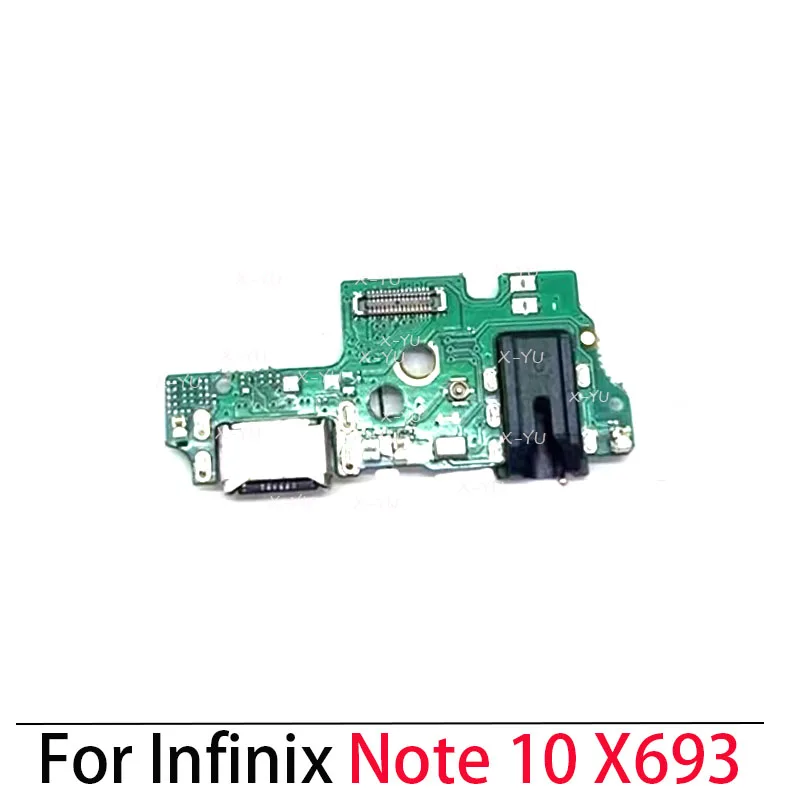 

For Infinix Note 10 X693 / Note 10 Pro X695 USB Charging Board Dock Port Flex Cable Repair Parts