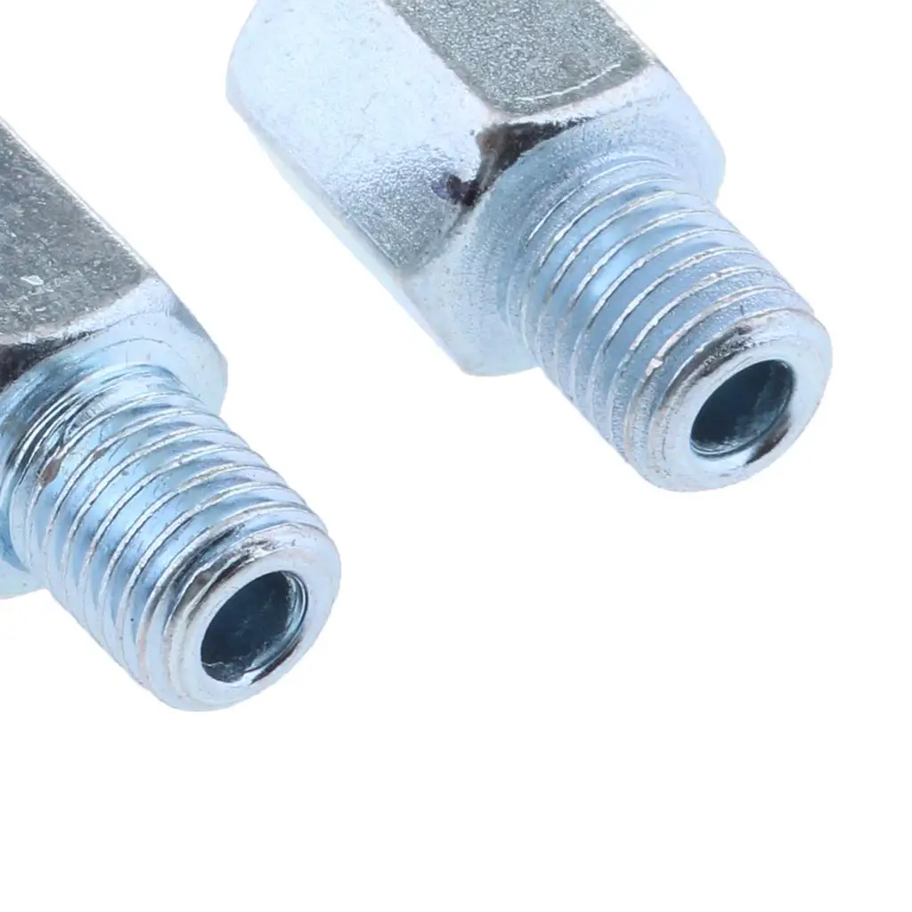 Motorcycle Handlebar Mirror Converter Bolt Right Left Hand Thread Adapter for Bike Modifications and Accessories