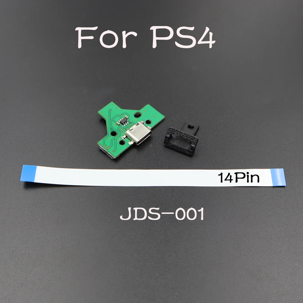 1Set Type-C Fast Charging Board For PS4 Controller DIY Charger Port With Flex Replacement for PS4 JDS-010/011/030/040/050/055