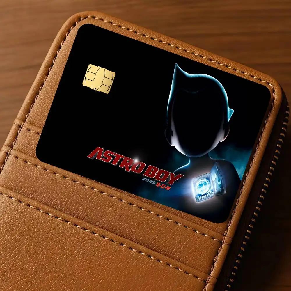 Vintage Classic A-stro Boy Poster Diy Credit Debit Card Sticker Party Sticker Decoration Waterproof Small Chip Card Skin Sticker