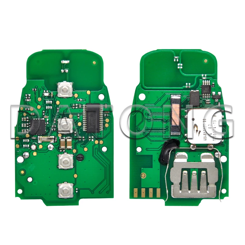 Datong World Keyless Go 315/434/868MHz ID46 Chip Promixity Card Car Remote Control Key For Audi A3 A4 A5 A6 A7 Q3 Q5 Q7
