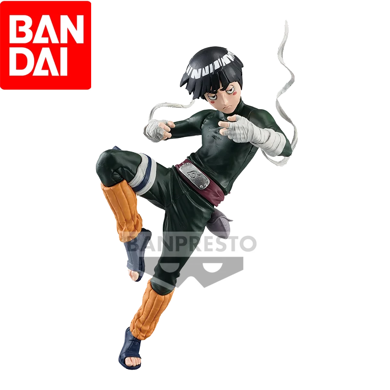

Фигурка Наруто BFC Great Ninja War Rock Lee, ПВХ BANDAI, 16 см, классический поза Тайюцу, необходимая для фанатов, популярная