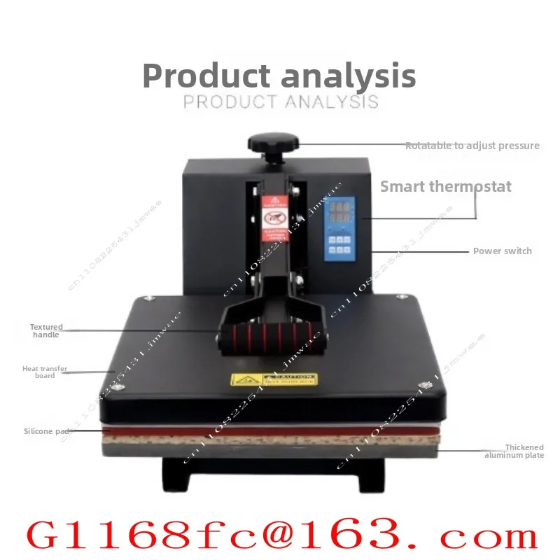 Slide Rail Type High Pressure Flat Plate 38 * 38 Hot Drilling Machine Heat Transfer Machine DIY Transfer Machine