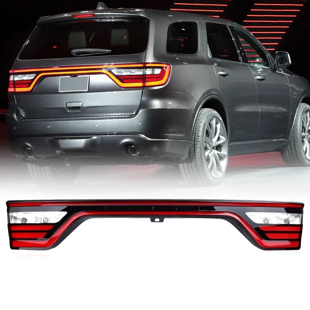 LED Taillight Tail Lamp W/Camera Hole Accessories Center Brake Light Taillamp For Dodge Durango 2014-2022 68453659AA