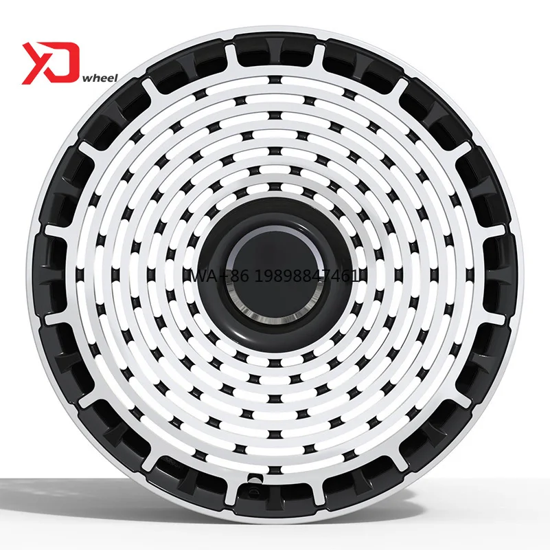Alloy Staggered Fitment OEM Fitment  Customized Black Face Forged Aluminum Alloy Wheel Rims MultiRing Spoke Design 1821 Inch