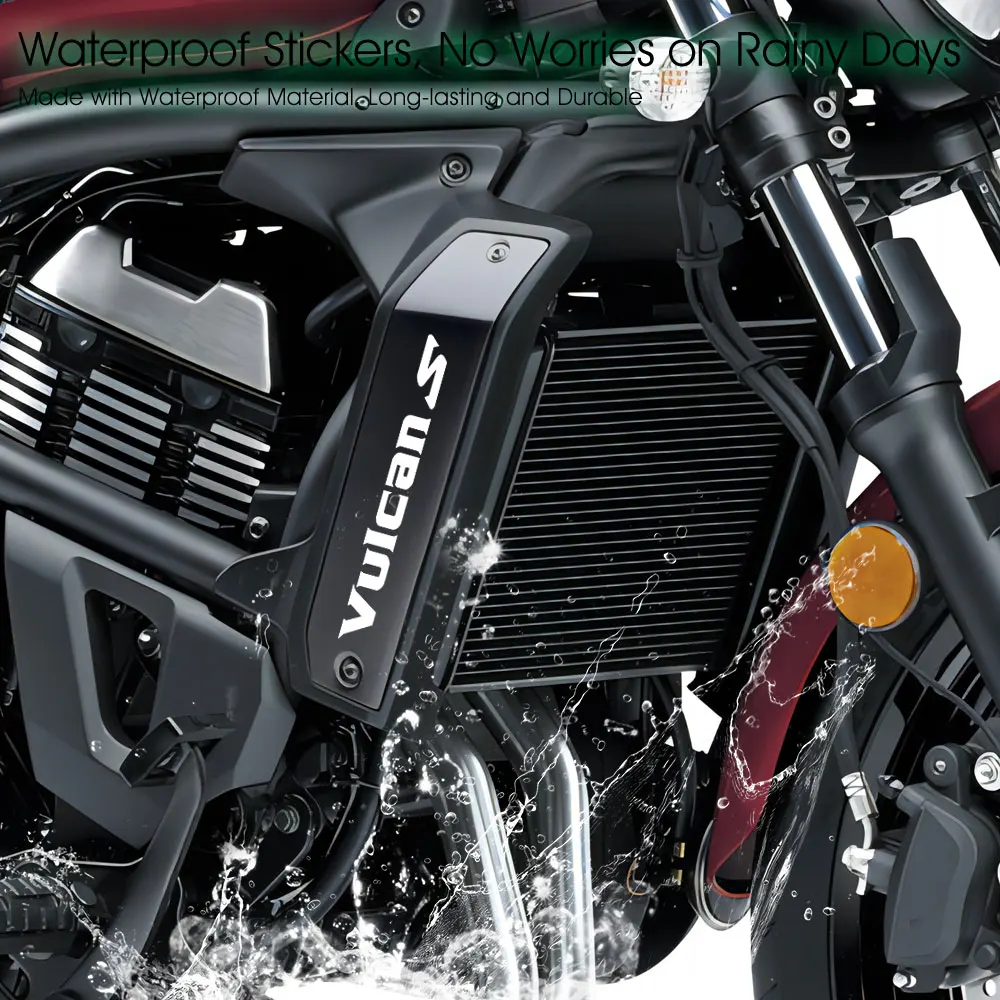 دراجة نارية توهج ملصقات مقاوم للماء مائي فولكان S 650 2023 لكاواساكي فولكان S650 650S اكسسوارات 2020 2021 2022 2024
