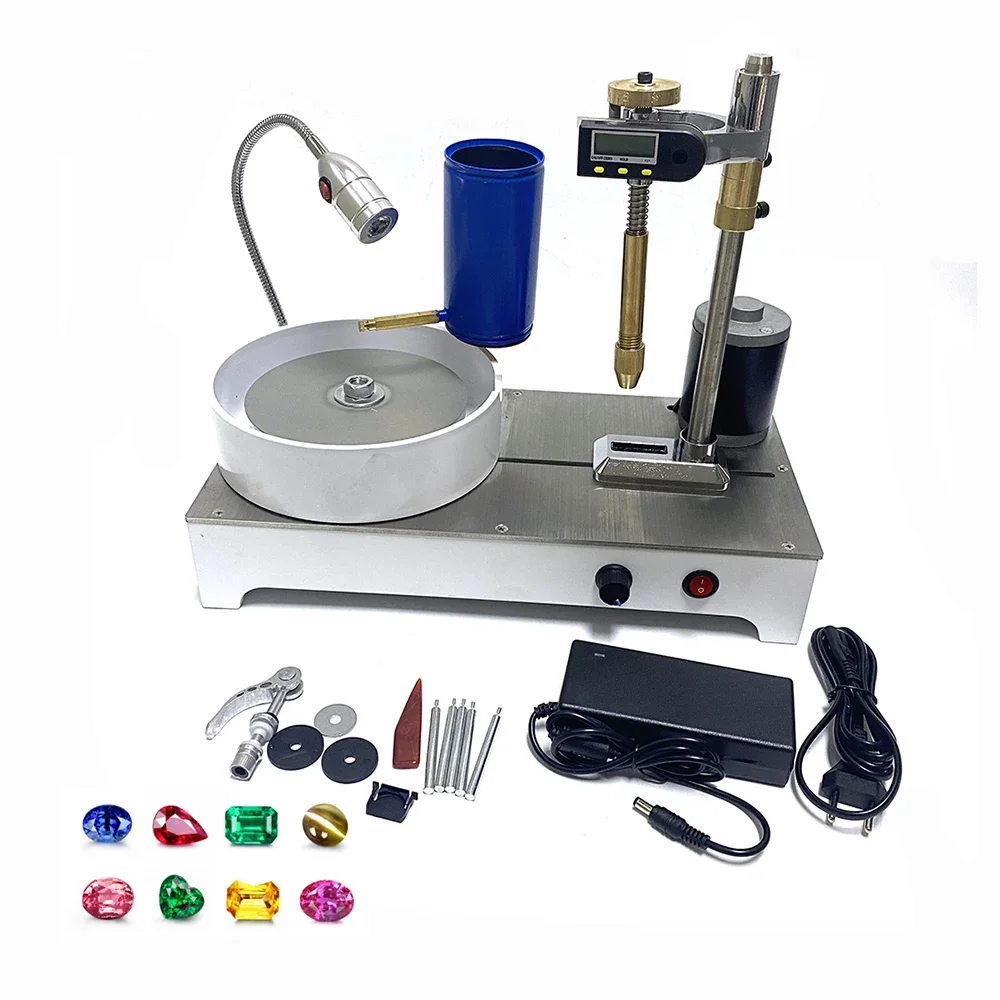 Digital High Quality Precise Jewelry Speed Control Polishing Machine Gemstone Faceting Machine For Jewelry Diamond Faceter